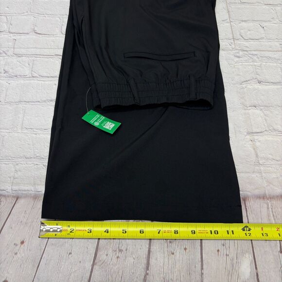 NWT Gap Gapfit Runaround Women Pleated High Rise Wide Leg Pants Large C025 -8 - Picture 8 of 16